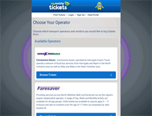 Tablet Screenshot of mymobiletickets.com